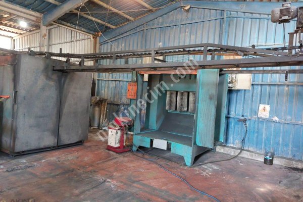 Powder Coating Oven 5x2x1.80 Set