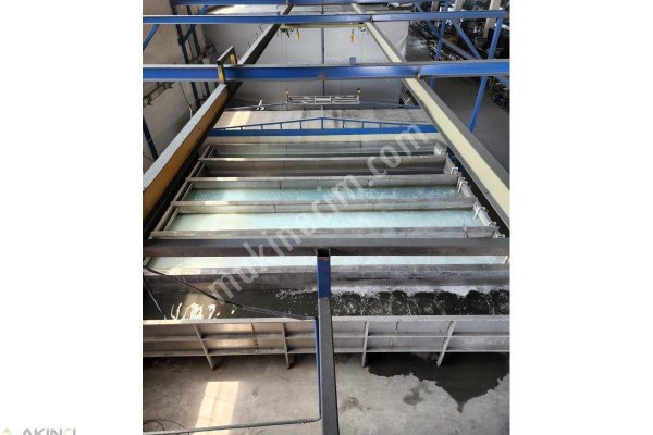 Powder Coating Plant Double Crane of 2 Tons