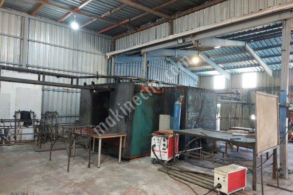 Powder Coating Oven 5x2x1.80 Set