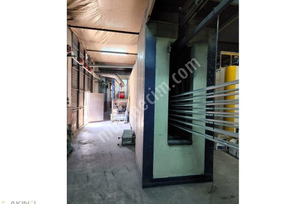 Powder Coating Plant Double Crane of 2 Tons