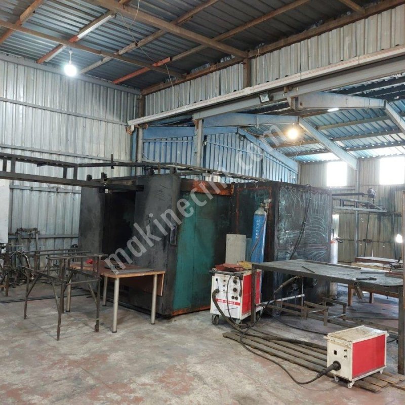 Powder Coating Oven 5x2x1.80 Set